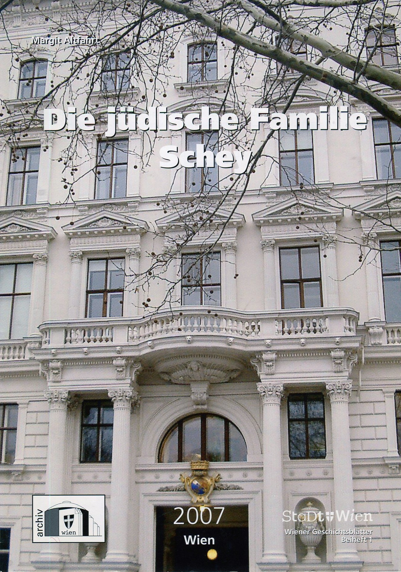 Altfhart, Die jüdische Familie Schey, Cover.jpg
