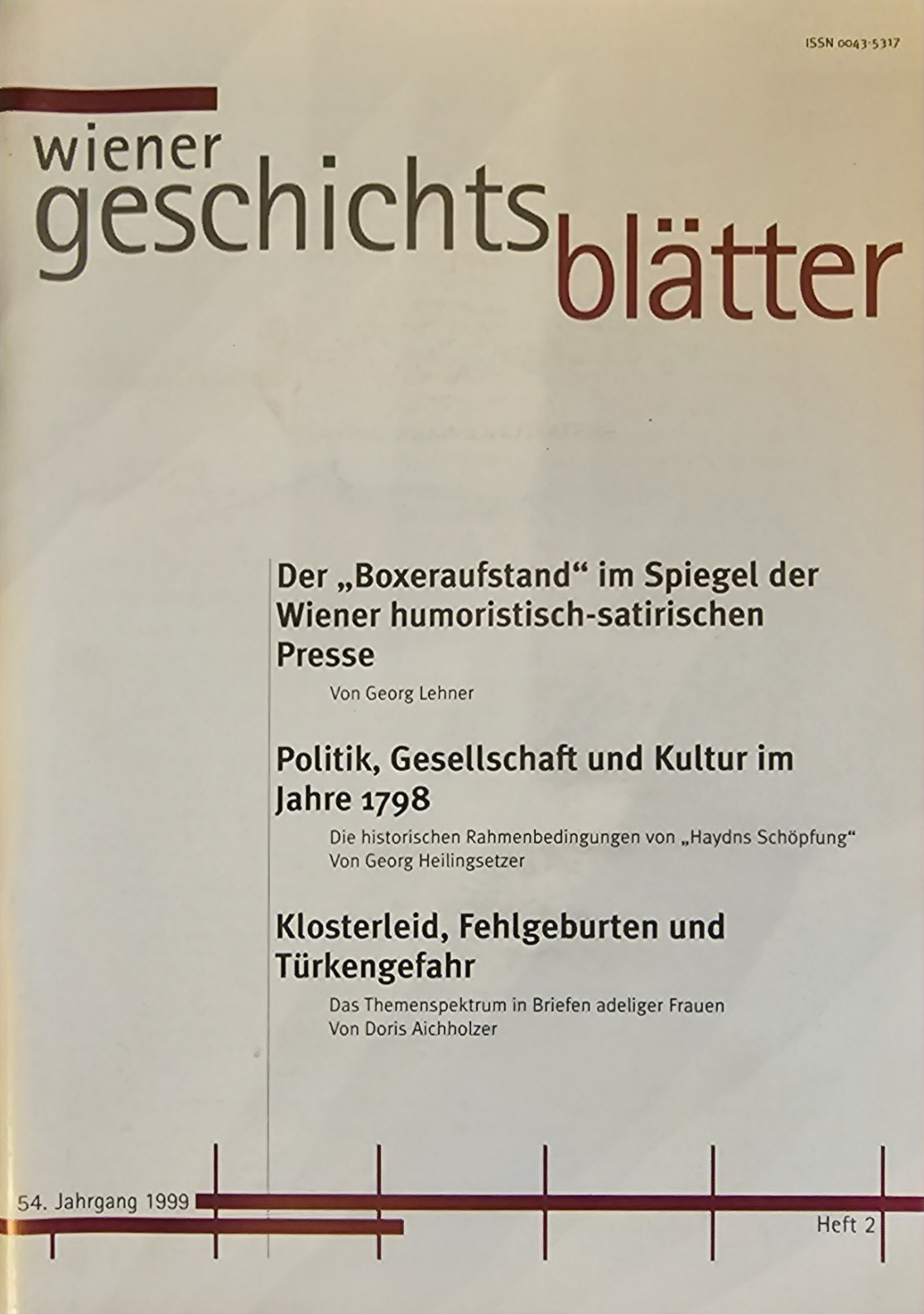 Wiener Geschichtsblätter, 54 1999 2.jpg
