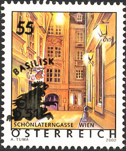 Briefmarke 55 Cent