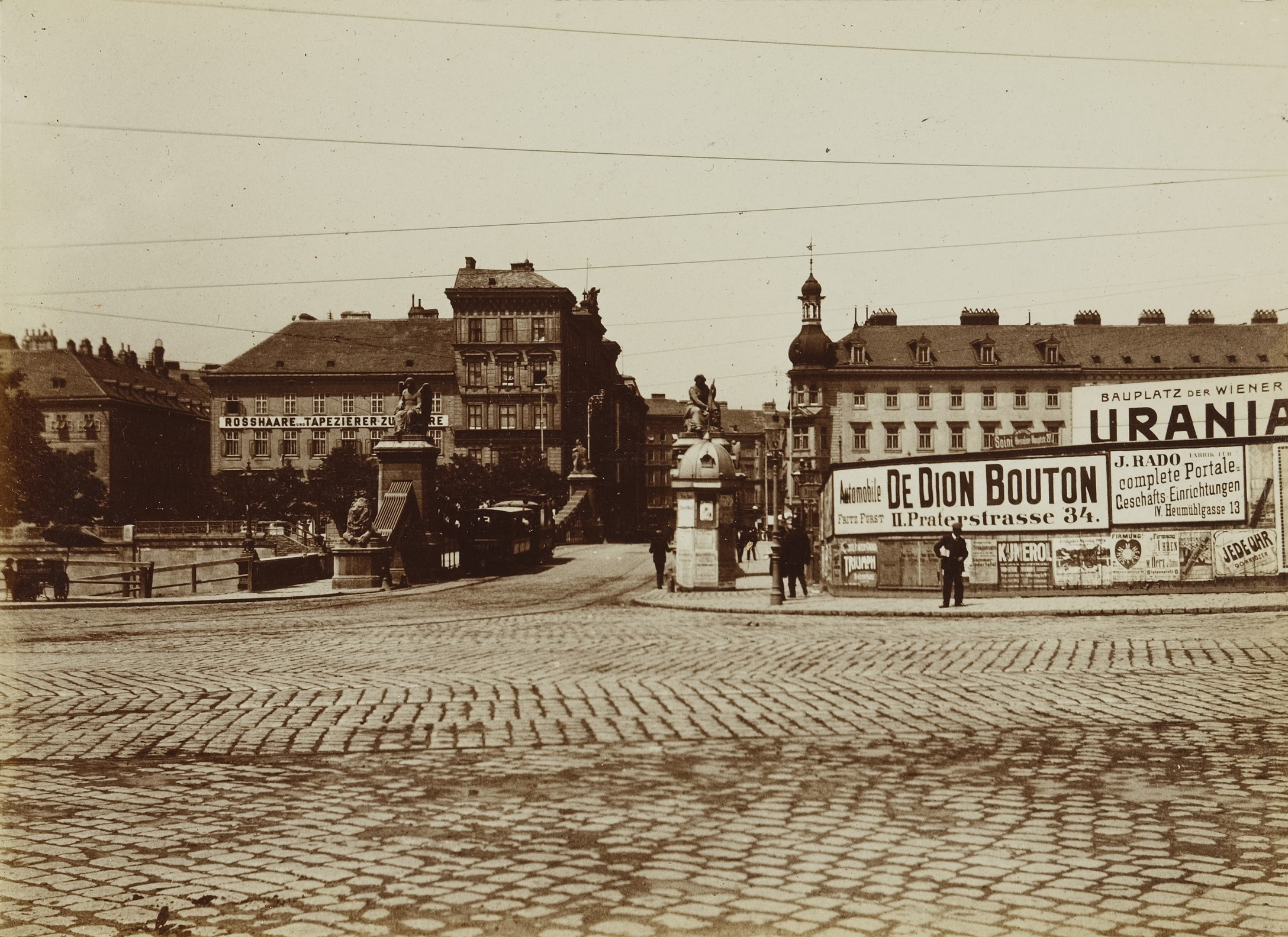 Aspernbrücke um 1905[4]