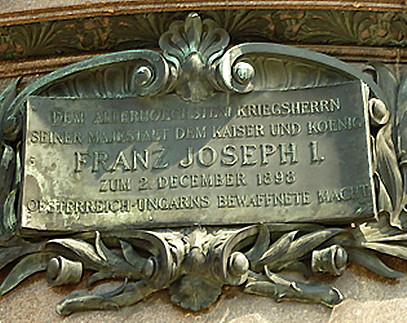 Dem allerhöchsten Kriegsherrn Seiner Majestät dem Kaiser und König Franz Joseph I. zum 2. Dezember 1898 Österreich-Ungarns bewaffnete Macht