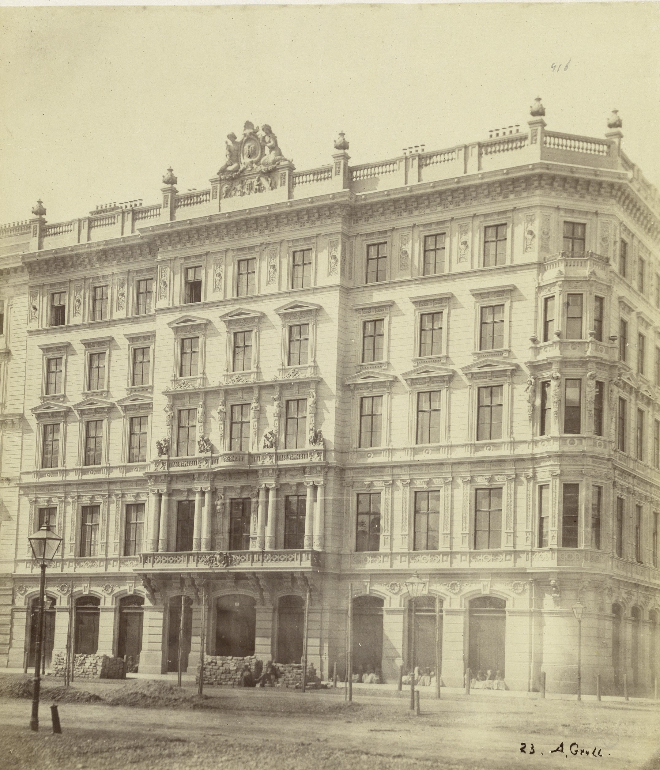 Schubertring 6, um 1865[7]