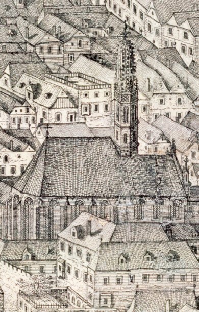 Die Kirche am Plan Huefnagels, 1609