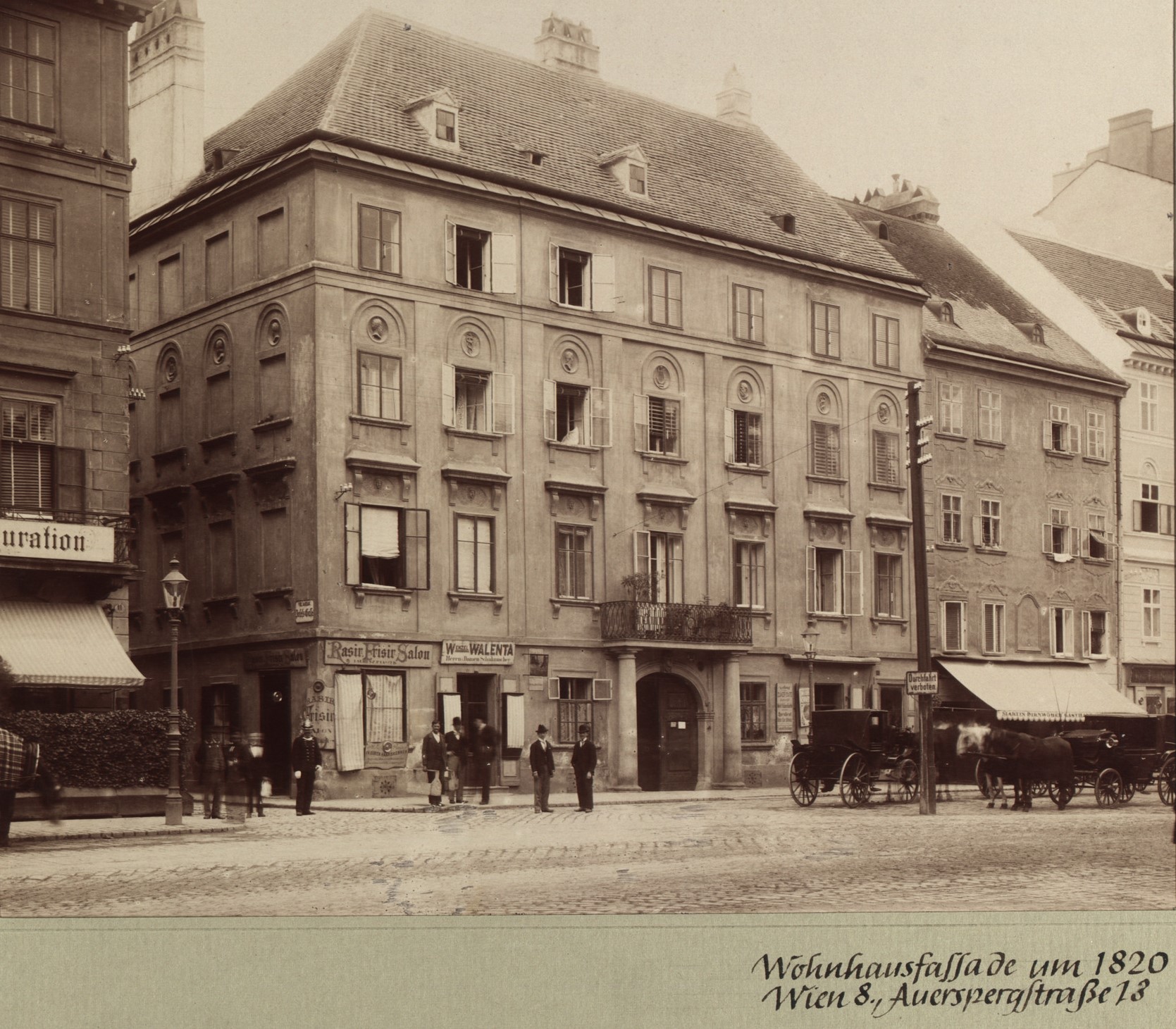 Bei der Schmidtn, um 1901[10]