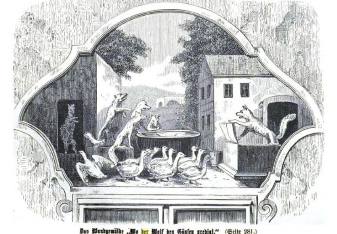 Penn, Wo der Wolf den Gänsen predigt.jpg