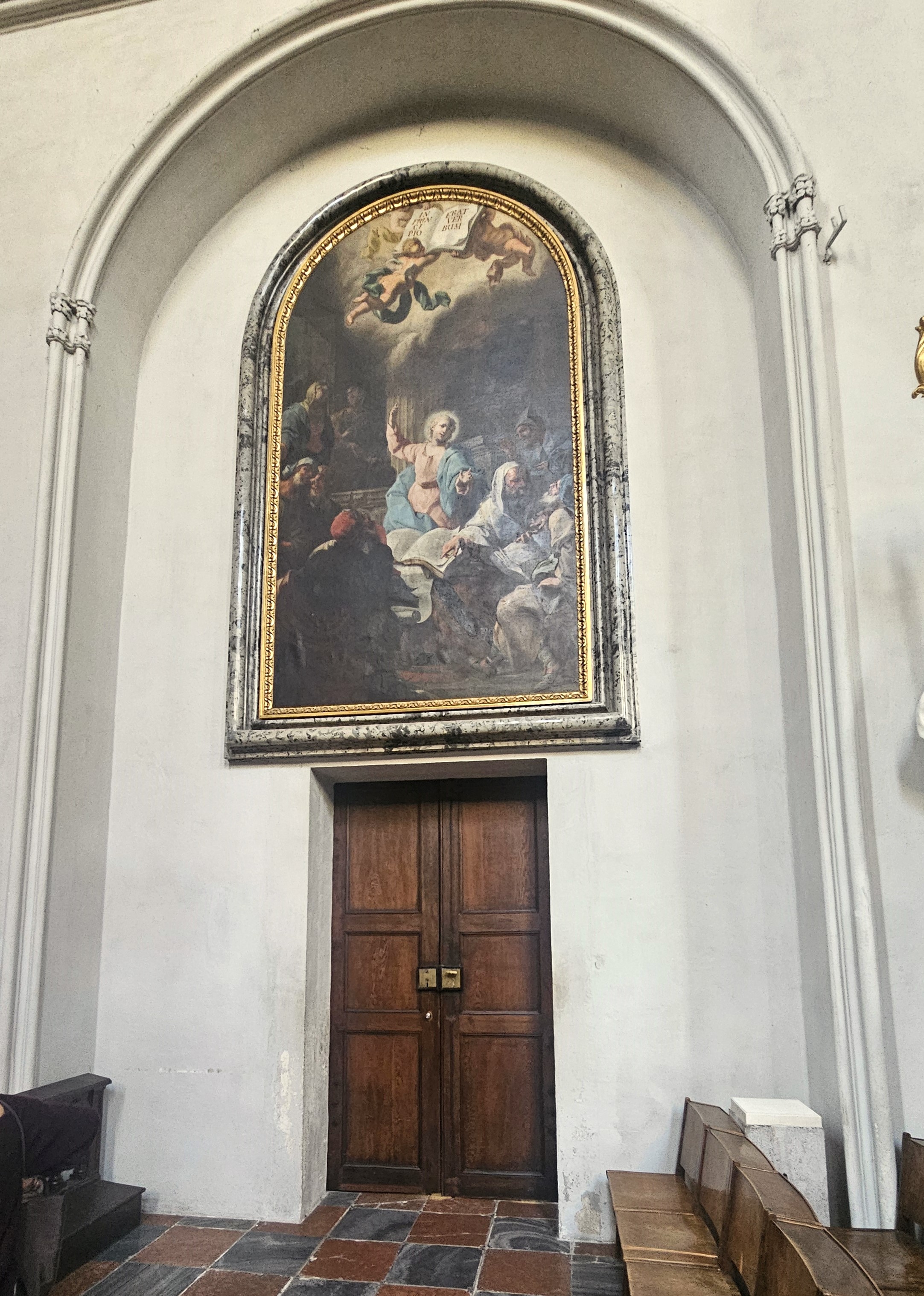 Der zwölfjährige Jesus im Tempel in der Augustinerkirche