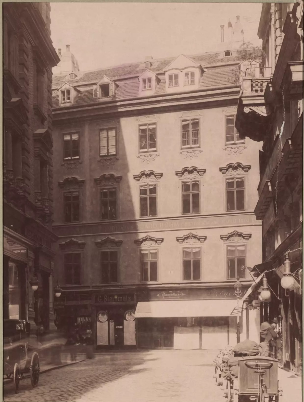 Bauernmarkt 1, um 1905[4]
