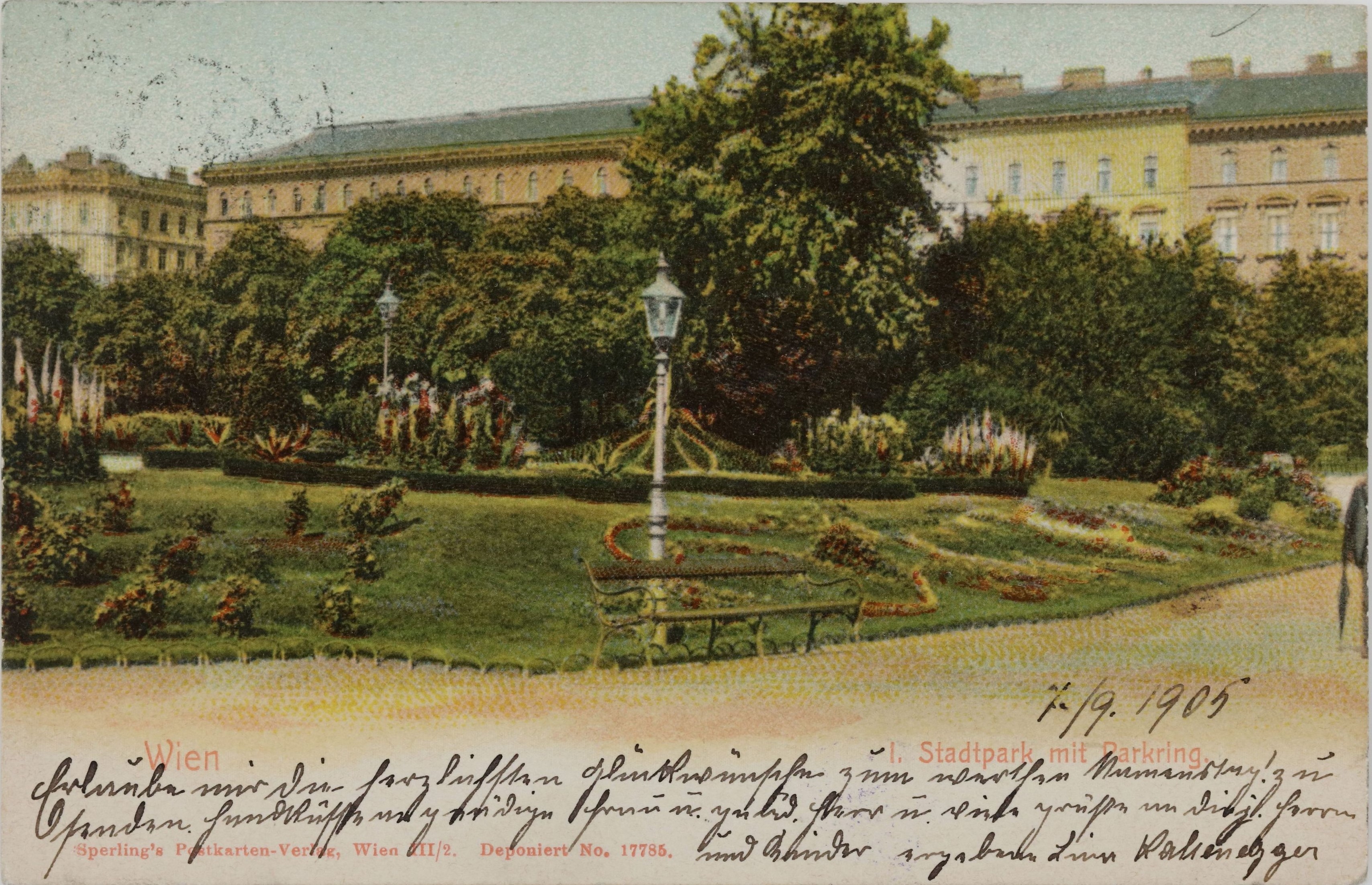 Stadtpark mit Parkring 1905 [16]