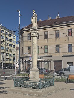 2018-09-09 AT Wien 16 Ottakring & Wien 17 Hernals, Johann-Nepomuk-Berger-Platz, Mariensäule (50919007212).jpg