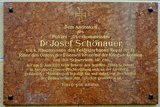 Gedenktafel Dr.Johann Schönauer