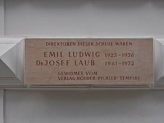 Gedenktafel Schuldirektoren