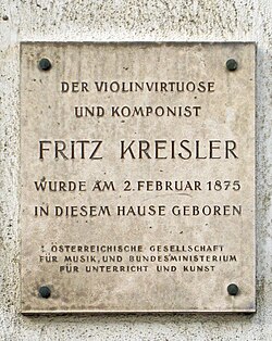 1020 Große Schiffgasse 21 - Fritz Kreisler-Gedenktafel IMG 6233.jpg