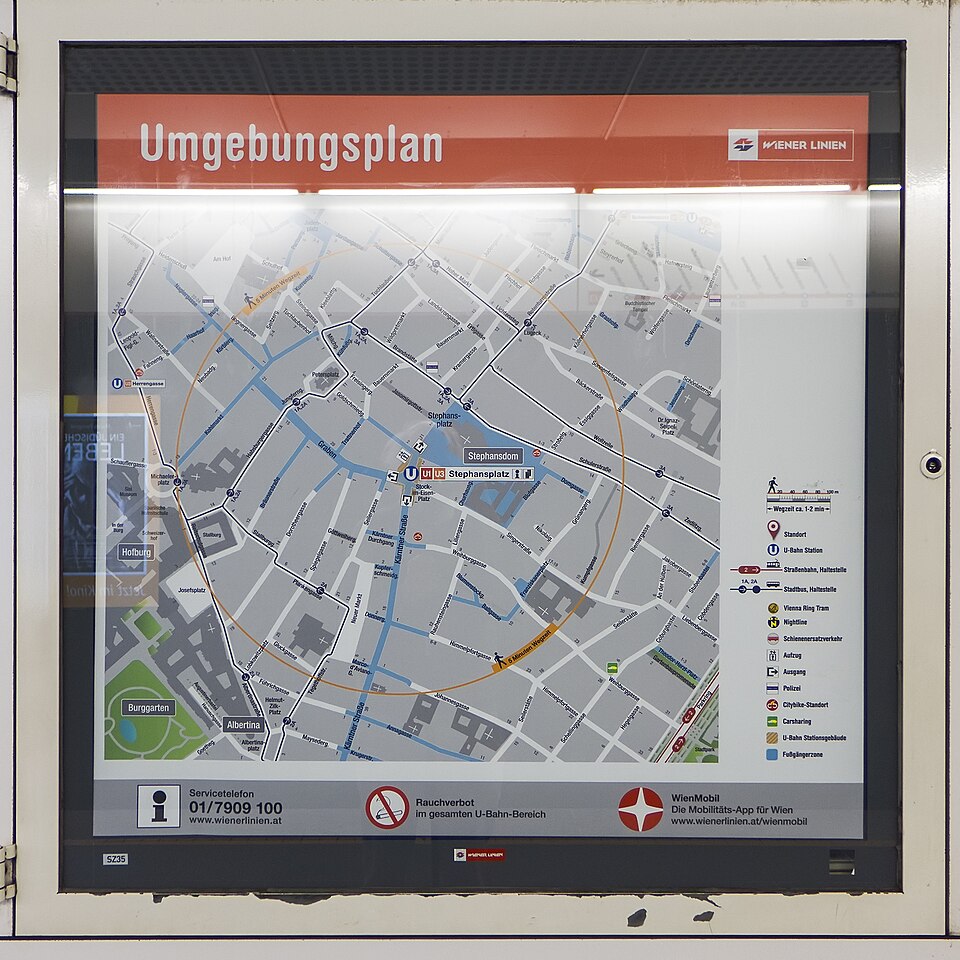 Datei:U1.14 Stephansplatz Umgebungsplan a.jpg