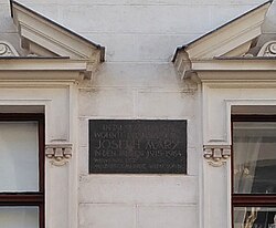 Gedenktafel Joseph Marx 1030 Wien Traungasse 6.jpg