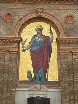 Mosaik Pallas Athene
