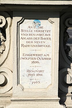 Inschrift zur Renovierung
