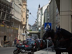 ehemaliger Verlauf Heidenschuß