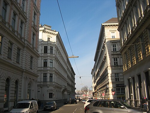Blick von der Gonzagagasse