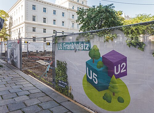 Neue Station Frankhplatz (Altes AKH)